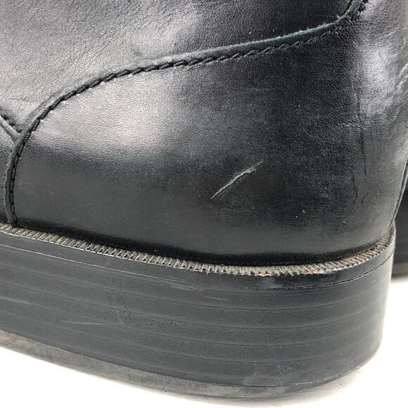 Cole Haan Men\'s Size 10M Henry Grand Cap Toe Smooth Black Leather Oxfords Shoes main image 4